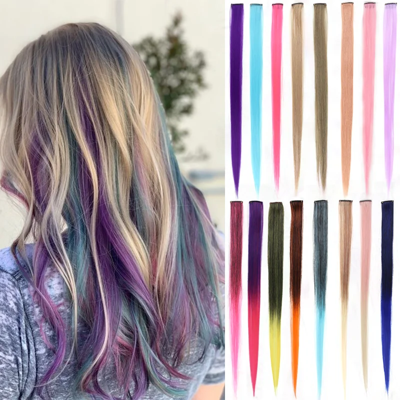 XNaira 22 Inch Colored Hair Extensions Party Highlights Long Straight Synthetic Clip In Hair Extension For Women Party(Rainbow)
XNaira 22 Inch Colored Hair Extensions Party Highlights Long Straight Synthetic Clip In Hair Extension For Women Party(Rainbow)