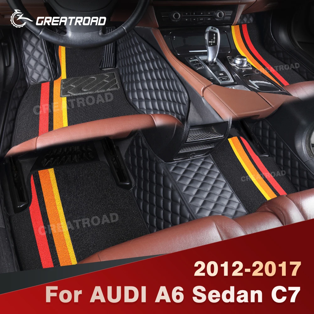GREATROAD для AUDI A6 Sedan C7 2012-2017 двухслойные автомобильные коврики, аксессуары для интерьера, авто ковровый чехол на заказ
GREATROAD для AUDI A6 Sedan C7 2012-2017 двухслойные автомобильные коврики, аксессуары для интерьера, авто ковровый чехол на заказ