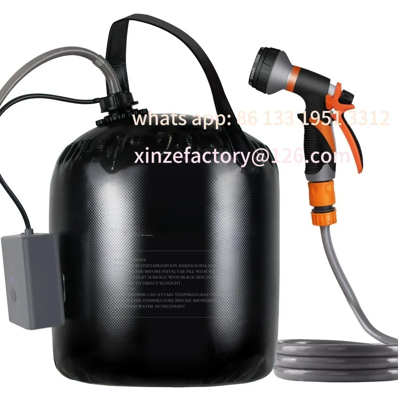 Rechargeable Air Pump Outdoor Electric Camping Shower Solar Heating Built-in Thermometer
Rechargeable Air Pump Outdoor Electric Camping Shower Solar Heating Built-in Thermometer