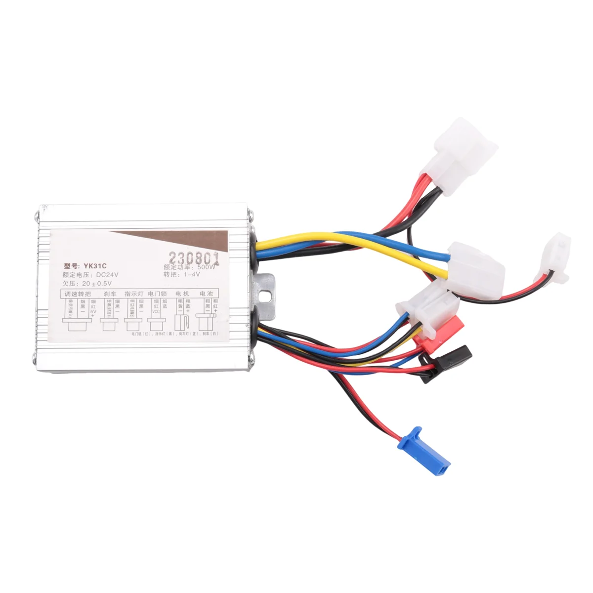FEB-500W Electric Scooter Brushed Controller Motor+Throttle Twist Grip for E-Bike Electric Scooter
FEB-500W Electric Scooter Brushed Controller Motor+Throttle Twist Grip for E-Bike Electric Scooter