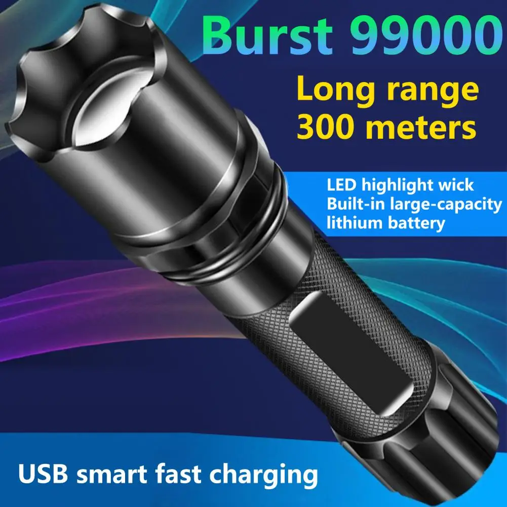 LED Torch Useful Zoomable Easy to Carry USB Charging Hunting Emergency Mini LED Flashlight Camping Supplies
LED Torch Useful Zoomable Easy to Carry USB Charging Hunting Emergency Mini LED Flashlight Camping Supplies