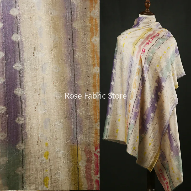 1-метровая полосатая жаккардовая ткань в этническом стиле для шитья одежды своими руками и украшения дома
1-метровая полосатая жаккардовая ткань в этническом стиле для шитья одежды своими руками и украшения дома