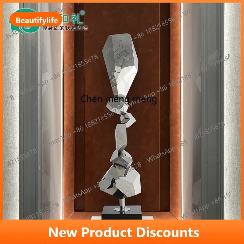 C56 Large-scale ornaments Hotel lobby, lucky geometric stone sculpture Commercial art
C56 Large-scale ornaments Hotel lobby, lucky geometric stone sculpture Commercial art