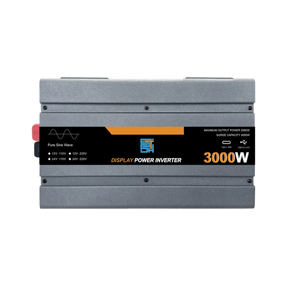 1000W 2300W 3300W 5000W Pure Sine Wave Inverter 12V/24V/48V/60V DC To 110V/220V AC Power Inverter For Home RV Truck Off-Grid
1000W 2300W 3300W 5000W Pure Sine Wave Inverter 12V/24V/48V/60V DC To 110V/220V AC Power Inverter For Home RV Truck Off-Grid