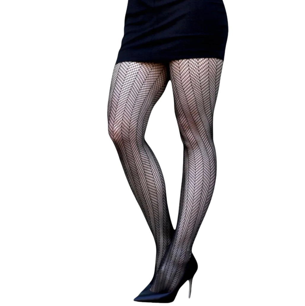 Charming Pantyhose Breathable Mesh Socks Black White Hosiery Fashion Pattern Tights Sexy Bodystockings for Women collants medias
Charming Pantyhose Breathable Mesh Socks Black White Hosiery Fashion Pattern Tights Sexy Bodystockings for Women collants medias