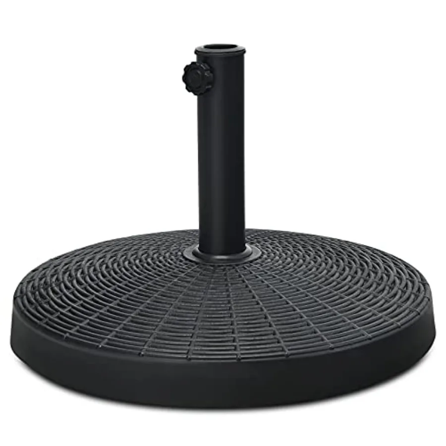 Tangkula 49 LBS Patio Umbrella Base, 20.5 Inch Outdoor Umbrella Stand W/Rattan Design, Adjustable Knob, Round Umbrella Holder f
Tangkula 49 LBS Patio Umbrella Base, 20.5 Inch Outdoor Umbrella Stand W/Rattan Design, Adjustable Knob, Round Umbrella Holder f