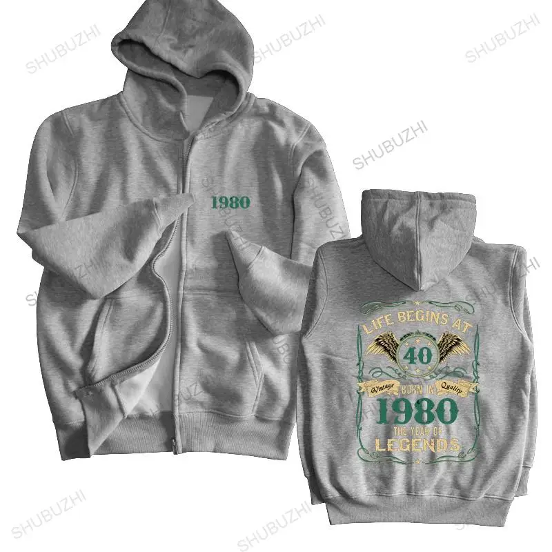 unisex Outwear men hoodies 41th Birthday Gift Born in 1980 Life man brand zipper autumn hoody
unisex Outwear men hoodies 41th Birthday Gift Born in 1980 Life man brand zipper autumn hoody