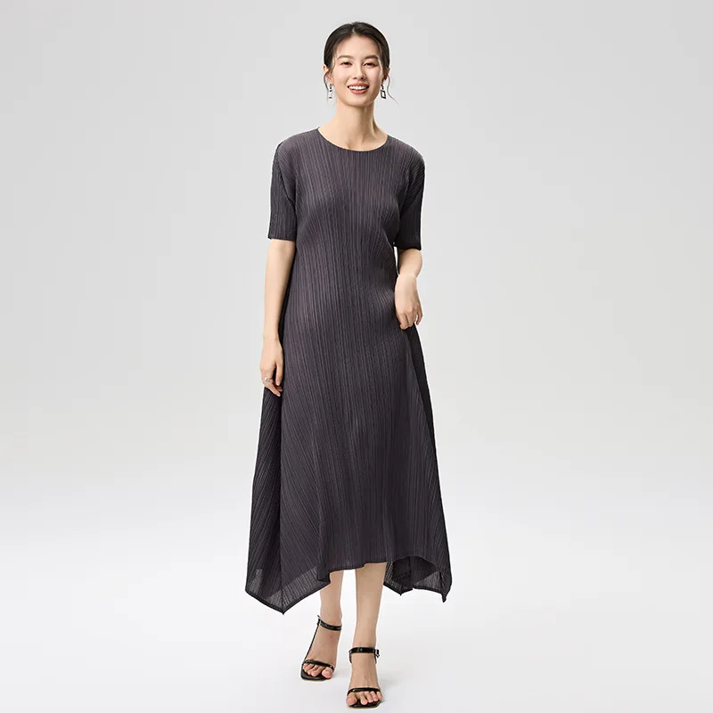 New 2025 Slimming Loose Fit ort Sve round Ne Pleated Dr Faionable Thin Polyester Knitted Summer Dr for Women
New 2025 Slimming Loose Fit ort Sve round Ne Pleated Dr Faionable Thin Polyester Knitted Summer Dr for Women