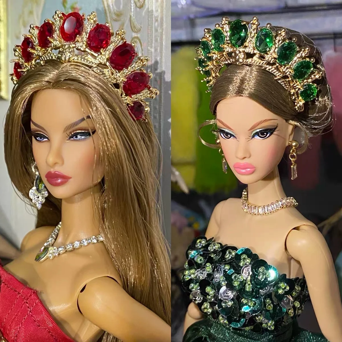 30 см супермодель куклы, ювелирные аксессуары, 1/6 BJD, оригинальный дизайн, роскошные блестящие бриллианты, вечерние, платье принцессы для куклы
30 см супермодель куклы, ювелирные аксессуары, 1/6 BJD, оригинальный дизайн, роскошные блестящие бриллианты, вечерние, платье принцессы для куклы