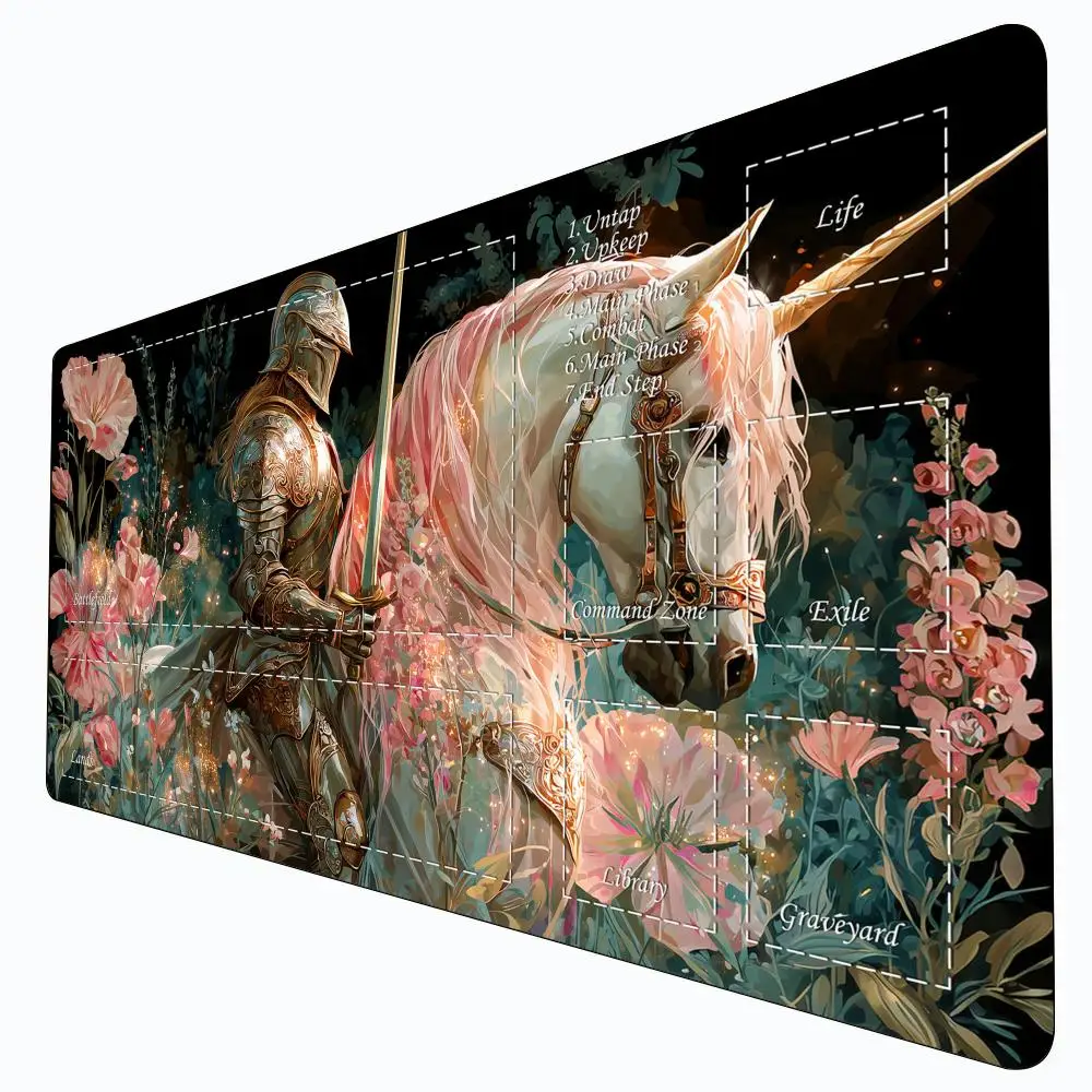 The Knight and the Unicorn MTG Playmat Magic Card Battle Mat Non-Slip Durable 35X60CM Commander playmat Board Game Mat for TCG
The Knight and the Unicorn MTG Playmat Magic Card Battle Mat Non-Slip Durable 35X60CM Commander playmat Board Game Mat for TCG