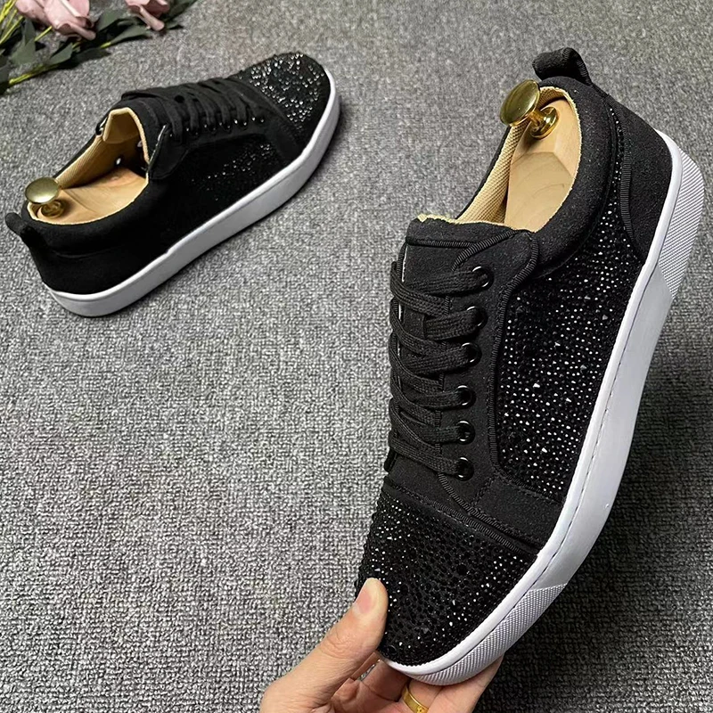 mens casual cow suede leather rhinestone shoes lace-up flats shoe party nightclub dress breathable sneakers designer footwear
mens casual cow suede leather rhinestone shoes lace-up flats shoe party nightclub dress breathable sneakers designer footwear