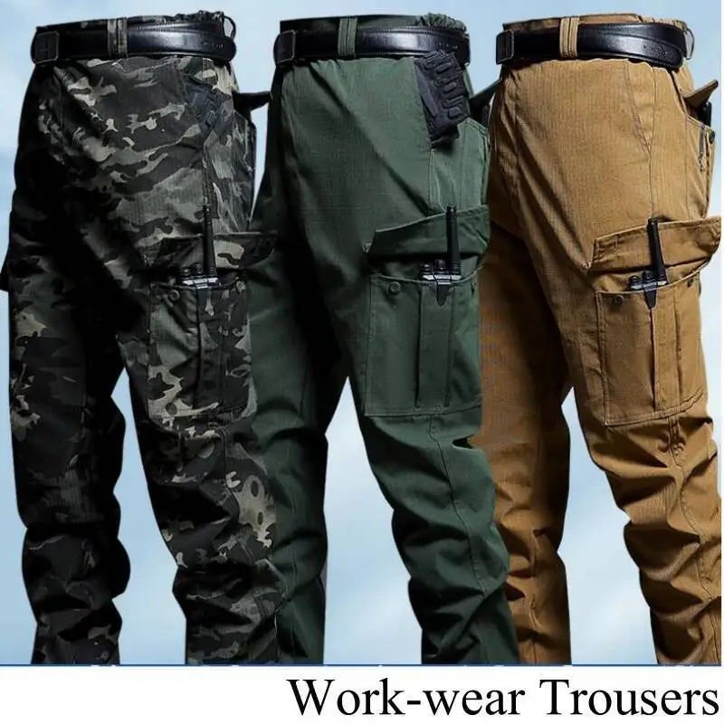 Outdoor Camouflage Tactical Men S Multiple Pockets Grid Wear Resistant Work Cargo Pants Straight Loose Trousers Overalls
Outdoor Camouflage Tactical Men S Multiple Pockets Grid Wear Resistant Work Cargo Pants Straight Loose Trousers Overalls