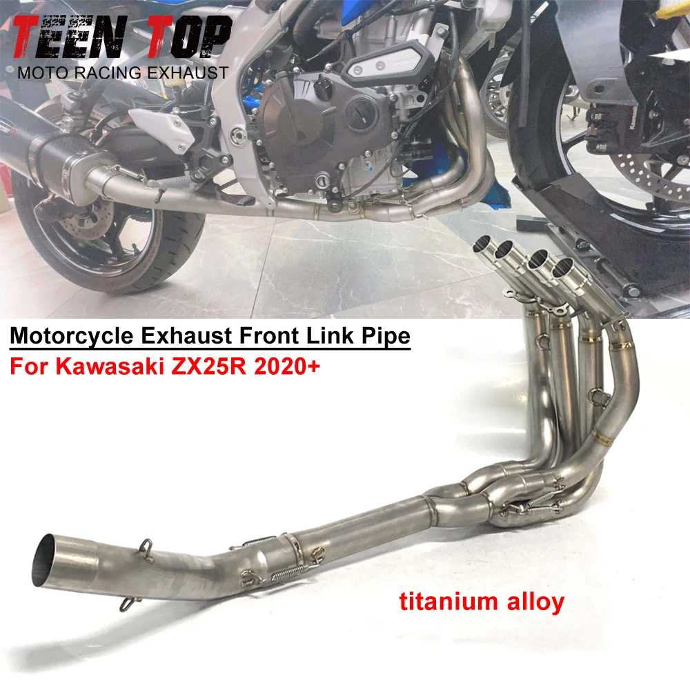 For Kawasaki ZX25R ZX-25R Front Link Pipe Exhaust Elbow 51mm Motorcycle Escape Connect Tube ZX25R 2020 2021 2022 Pipe
For Kawasaki ZX25R ZX-25R Front Link Pipe Exhaust Elbow 51mm Motorcycle Escape Connect Tube ZX25R 2020 2021 2022 Pipe