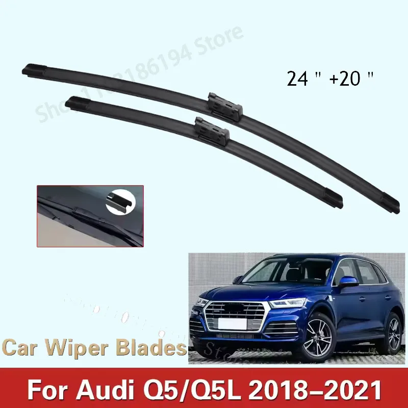 Wiper LHD Front Wiper Blades For Audi Q5 / Q5L 2018 2019 2020 2021 Windshield Windscreen Front Window Cutter Accessories 24"+20"
Wiper LHD Front Wiper Blades For Audi Q5 / Q5L 2018 2019 2020 2021 Windshield Windscreen Front Window Cutter Accessories 24"+20"