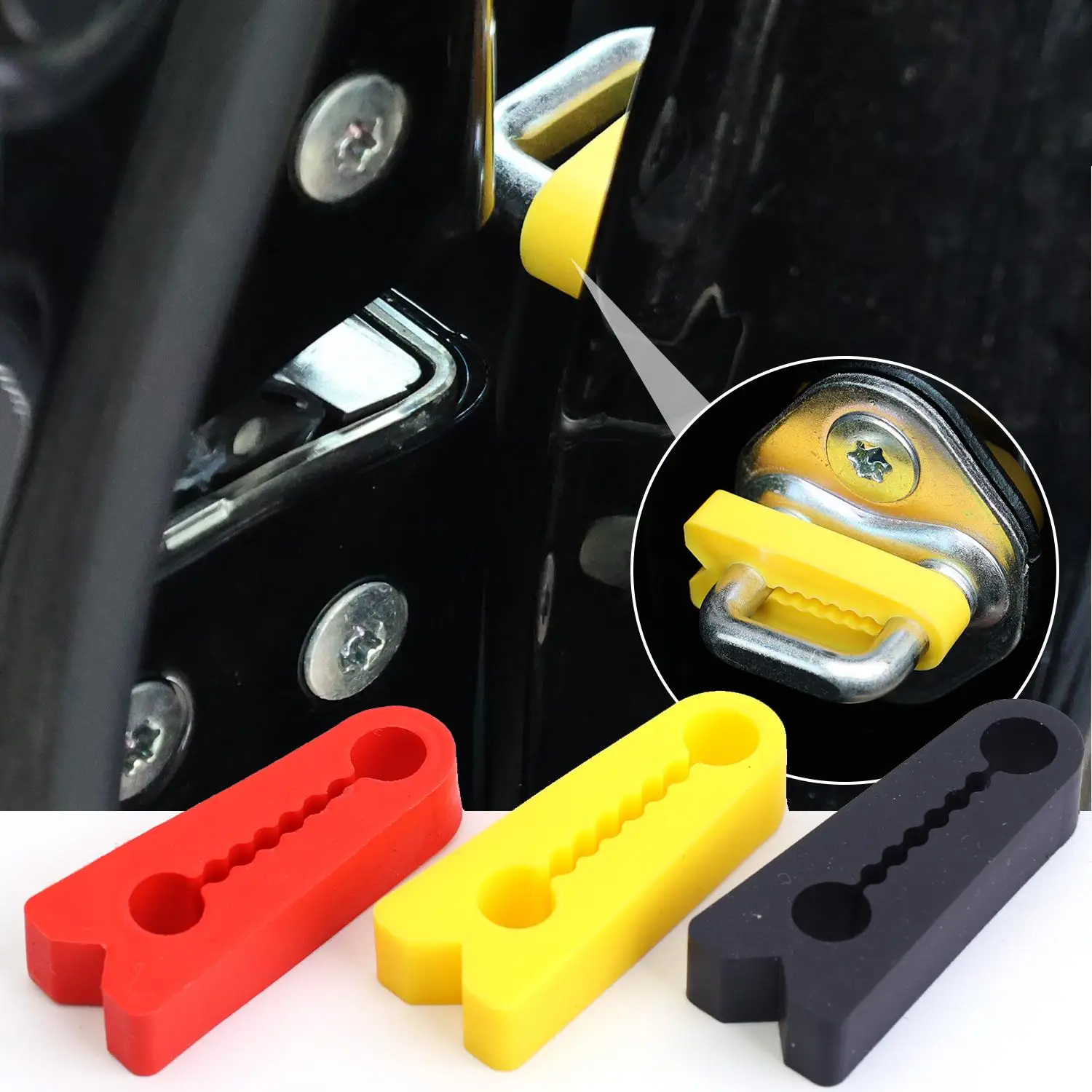 4pcs Car Door Lock Shock Absorber Universal Auto Close Door Soundproof Damper Cushion Universal Anti-Vibration Buffer Pad Decor
4pcs Car Door Lock Shock Absorber Universal Auto Close Door Soundproof Damper Cushion Universal Anti-Vibration Buffer Pad Decor