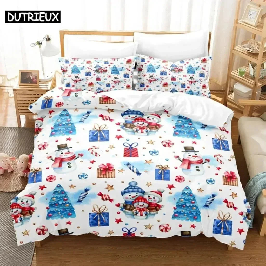 Luxury New 3D Print Christmas Duvet Cover Set King Size Single Double Bed Queen Full Blue Quilt Case Linen Twin Bedding Sets
Luxury New 3D Print Christmas Duvet Cover Set King Size Single Double Bed Queen Full Blue Quilt Case Linen Twin Bedding Sets