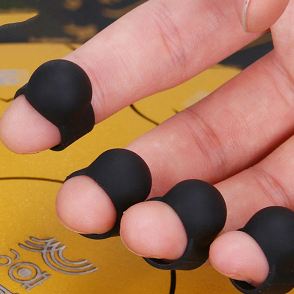 4 Pcs Drum Practicing Finger Protectors Finger Covers Black Steel Tongue Protectors Hand Pan Accessories Musical Instrument
4 Pcs Drum Practicing Finger Protectors Finger Covers Black Steel Tongue Protectors Hand Pan Accessories Musical Instrument