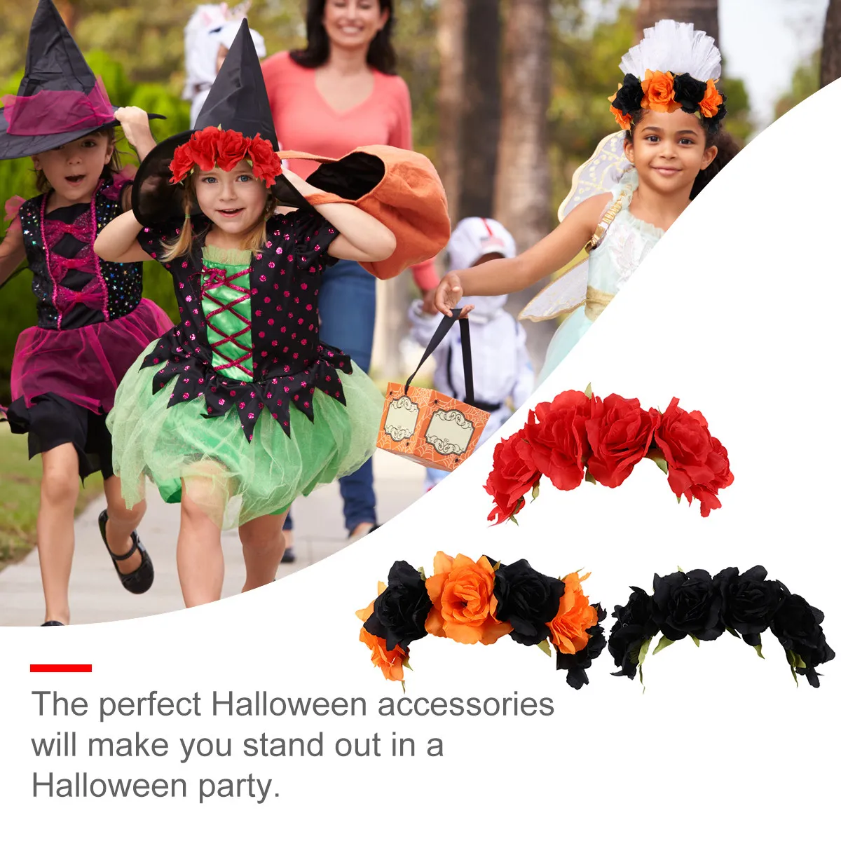 Набор из 3-х имитационных цветочных повязок на голову для Хэллоуина, элегантный аксессуар для вечеринок, легкий венок из искусственных цветов
Набор из 3-х имитационных цветочных повязок на голову для Хэллоуина, элегантный аксессуар для вечеринок, легкий венок из искусственных цветов