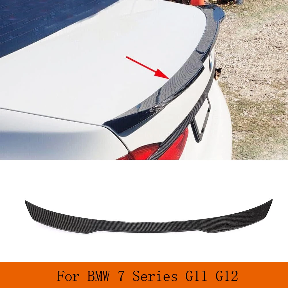 Car Rear Trunk Spoiler Wing for BMW 7 Series G11 G12 750i 740i Sedan 2016-2021 Carbon Fiber Rear Tail Boot Lid Raing Spoiler
Car Rear Trunk Spoiler Wing for BMW 7 Series G11 G12 750i 740i Sedan 2016-2021 Carbon Fiber Rear Tail Boot Lid Raing Spoiler