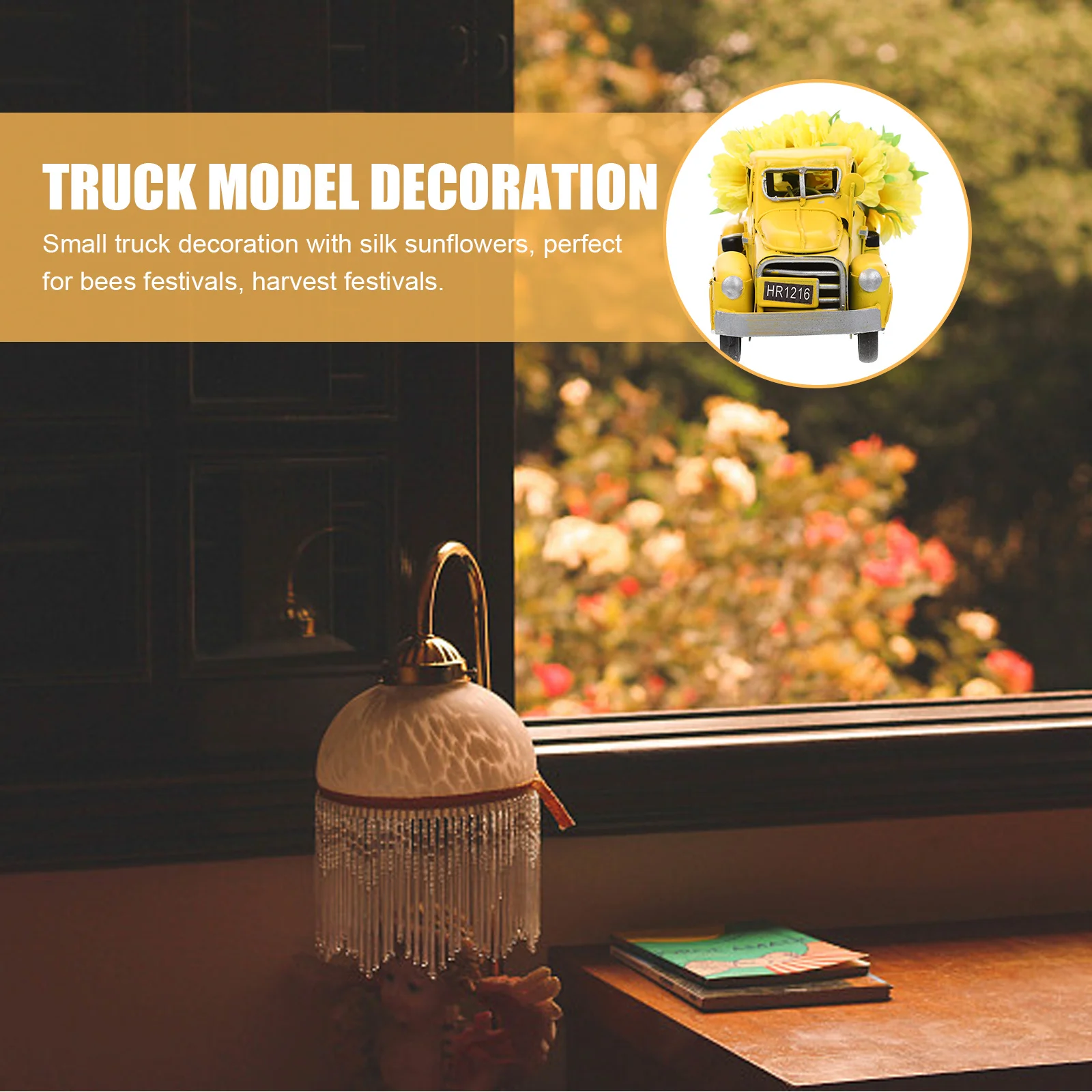 Truck Adornment Sunflowers Tabletop Centerpiece Home Festival Decor Bees Celebration Gift Tabletop Decoration Home Adornment
Truck Adornment Sunflowers Tabletop Centerpiece Home Festival Decor Bees Celebration Gift Tabletop Decoration Home Adornment