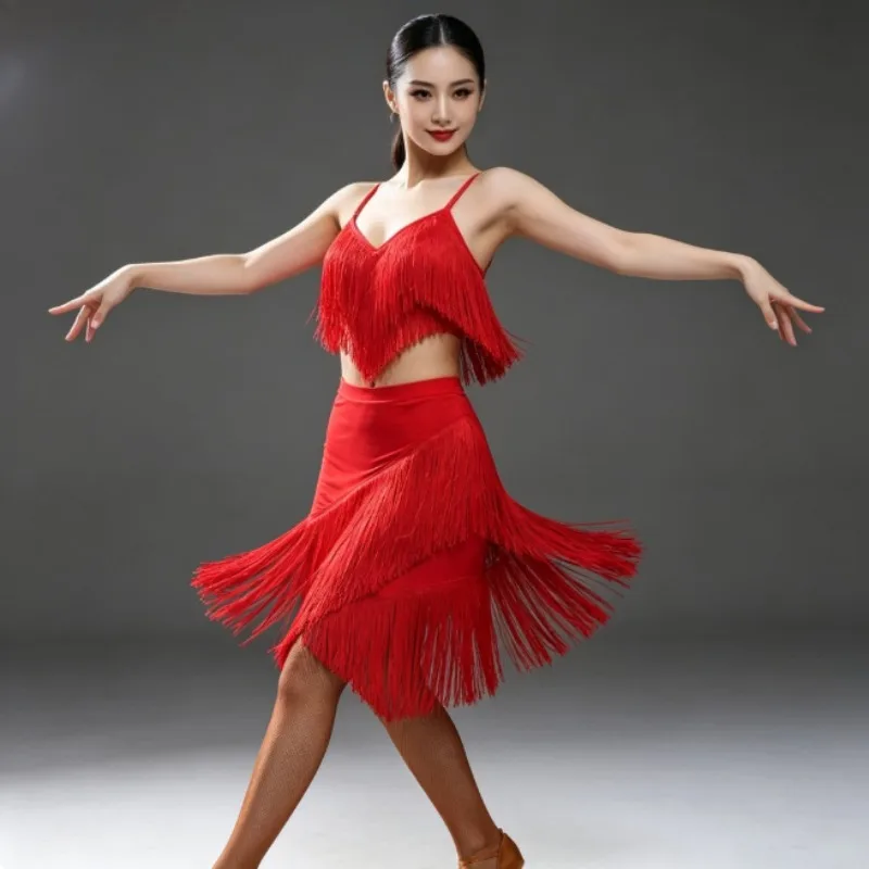 Adult Tassel Dance Skirt – High Waist Wrap Half Slip Lightweight & Flowy – Ideal for Salsa Ballroom Stage Costume
Adult Tassel Dance Skirt – High Waist Wrap Half Slip Lightweight & Flowy – Ideal for Salsa Ballroom Stage Costume