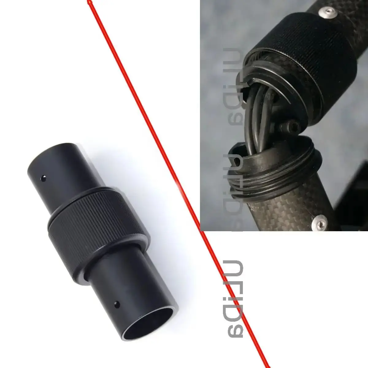 D30 Thread lock Transverse Folding Arm Tube Joint 30mm Folded seat tube for Plant Protection UAV Quadcopter
D30 Thread lock Transverse Folding Arm Tube Joint 30mm Folded seat tube for Plant Protection UAV Quadcopter