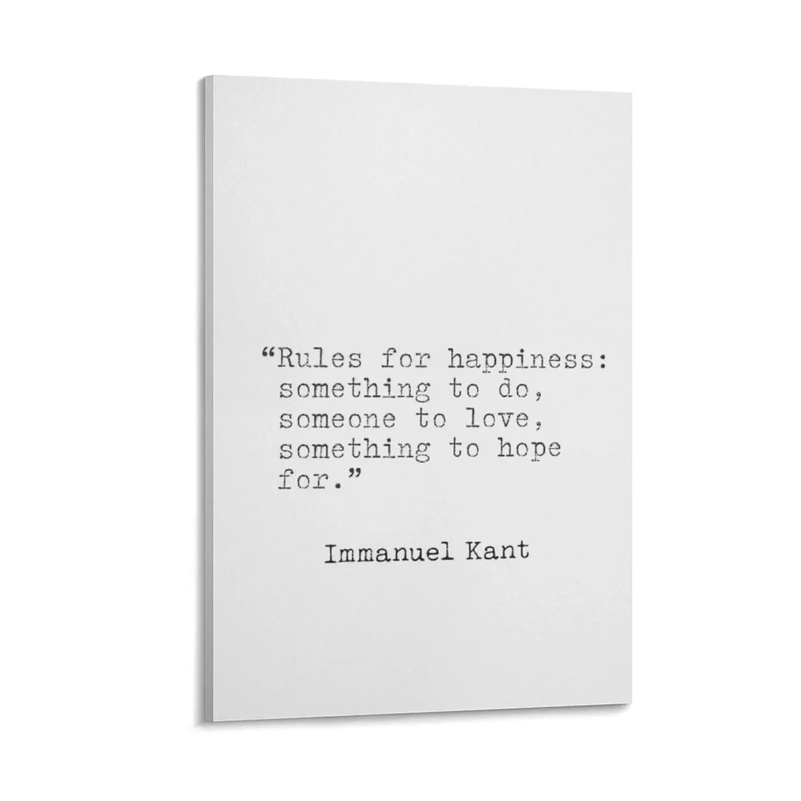 Immanuel Kant quotes Canvas Painting home decorations korean room decor poster anime
Immanuel Kant quotes Canvas Painting home decorations korean room decor poster anime