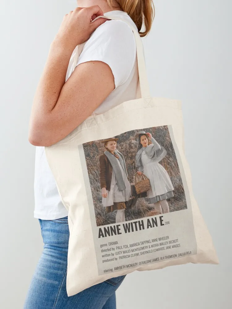 Anne With An E Poster Tote Bag supermarket folding bag Shopping bags Women's handbag hand bag
Anne With An E Poster Tote Bag supermarket folding bag Shopping bags Women's handbag hand bag