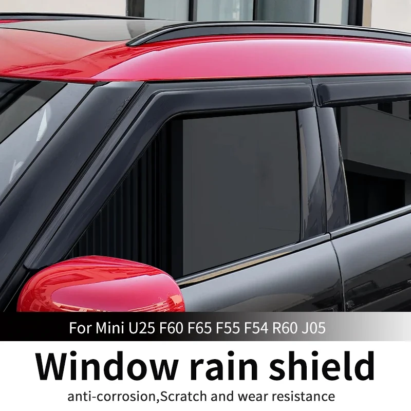 Window Visor For MINI COOPER F55 F65 F60 R60 U25 F54 J05 COUNTRYMAN CLUBMAN Vent Sun Rain Guard Shield Delflector Awning Cover
Window Visor For MINI COOPER F55 F65 F60 R60 U25 F54 J05 COUNTRYMAN CLUBMAN Vent Sun Rain Guard Shield Delflector Awning Cover