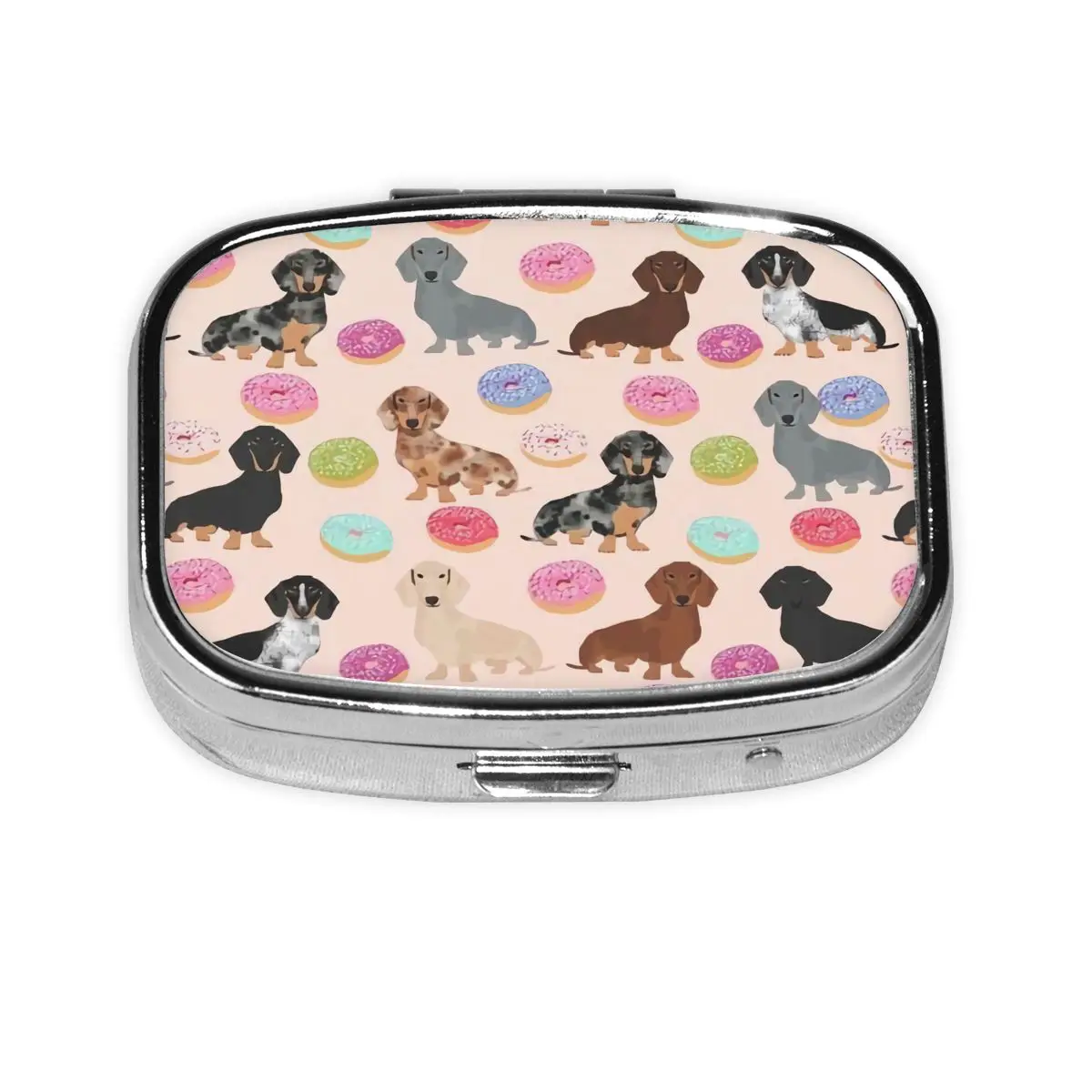 Metal Dachshund Badger Dog Florals Travel Square Pills Organizer Sausage Animal Medicine Box Pill Box Splitters Storage Box
Metal Dachshund Badger Dog Florals Travel Square Pills Organizer Sausage Animal Medicine Box Pill Box Splitters Storage Box