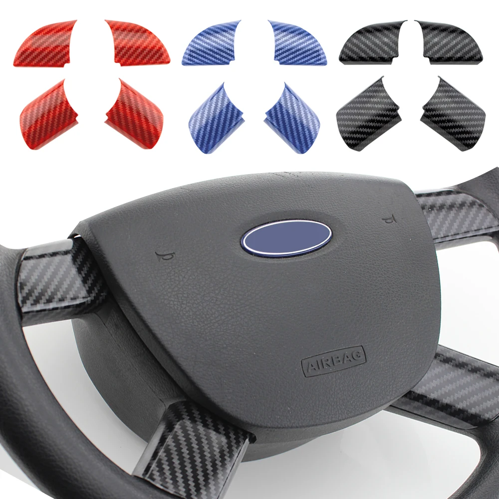 ABS Car Steering Wheel Decoration Cover for Ford Focus 2 MK2 2005 - 2011 Steering Wheel Panel Knob Trim Sticker Accessories
ABS Car Steering Wheel Decoration Cover for Ford Focus 2 MK2 2005 - 2011 Steering Wheel Panel Knob Trim Sticker Accessories