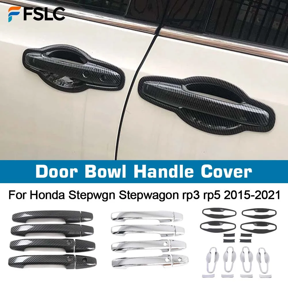 Крышка дверной ручки для Honda Stepwgn Stepwagon rp3 rp5 2015-2021, хромированная наклейка из углеродного волокна, автомобильная накладка, Стайлинг, автоаксессуары
Крышка дверной ручки для Honda Stepwgn Stepwagon rp3 rp5 2015-2021, хромированная наклейка из углеродного волокна, автомобильная накладка, Стайлинг, автоаксессуары