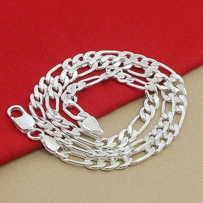 Sophisticated Statement 925 Sterling Silver 8mm Chain Sideways Luxury Necklace Jewelry
Sophisticated Statement 925 Sterling Silver 8mm Chain Sideways Luxury Necklace Jewelry