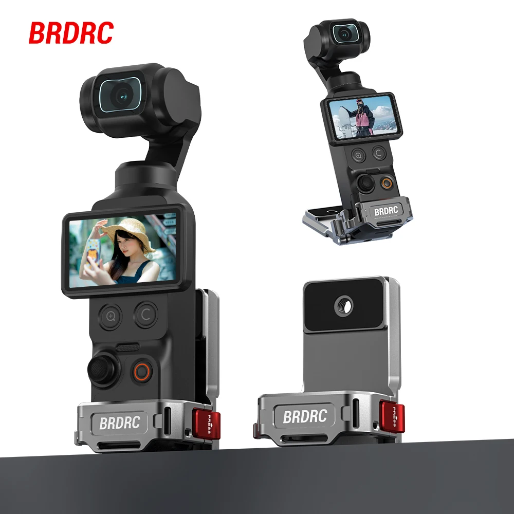 BRDRC Magnetic Mount Metal Cage for DJI Osmo Pocket 4 3 Accessories Expansion Bracket Adapter Frame Photography Handle
BRDRC Magnetic Mount Metal Cage for DJI Osmo Pocket 4 3 Accessories Expansion Bracket Adapter Frame Photography Handle