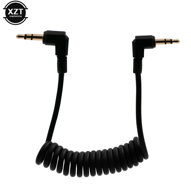 3.5mm Double Bend 90 Degree Male to Male Spring Audio Cable Stereo for Mp3 Mobile Phone to Car Aux Speaker Audio Line
3.5mm Double Bend 90 Degree Male to Male Spring Audio Cable Stereo for Mp3 Mobile Phone to Car Aux Speaker Audio Line