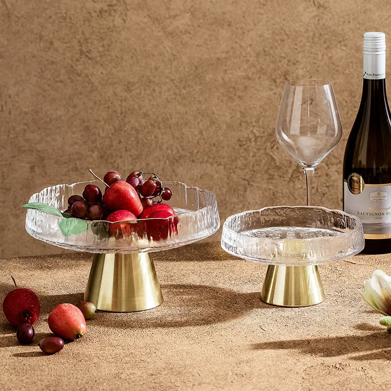 Family Kitchen Glass Fruit Plate, Living Room Dining Table, Snacks, Desserts, Gold High Foot Relief Glass Bowl, Home Decoration
Family Kitchen Glass Fruit Plate, Living Room Dining Table, Snacks, Desserts, Gold High Foot Relief Glass Bowl, Home Decoration