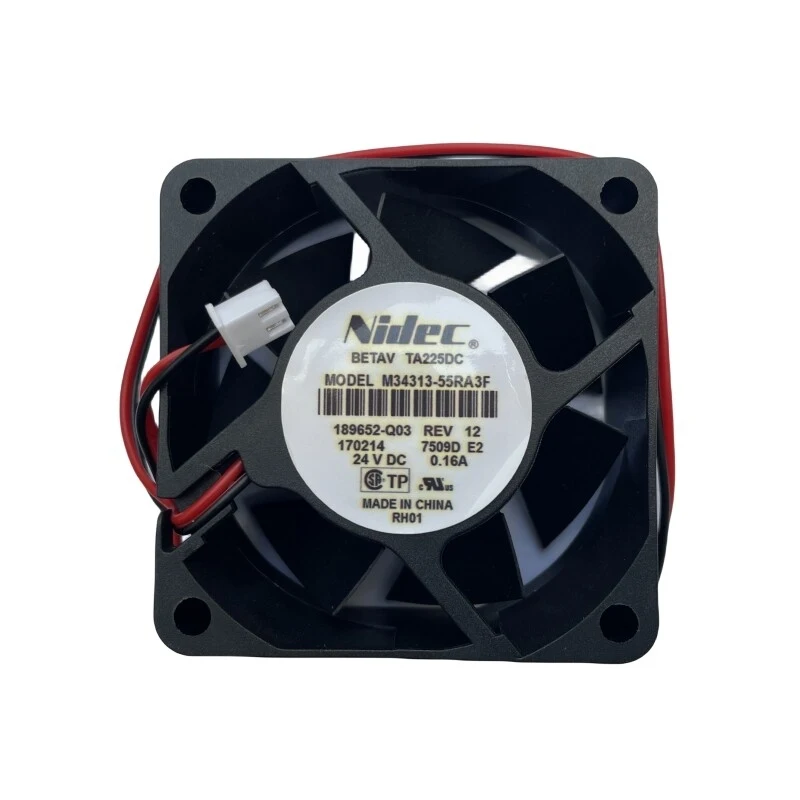 Original for M34313-55RA3F DC24V 0.16A 2 Wire ABB Inverter Fan
Original for M34313-55RA3F DC24V 0.16A 2 Wire ABB Inverter Fan