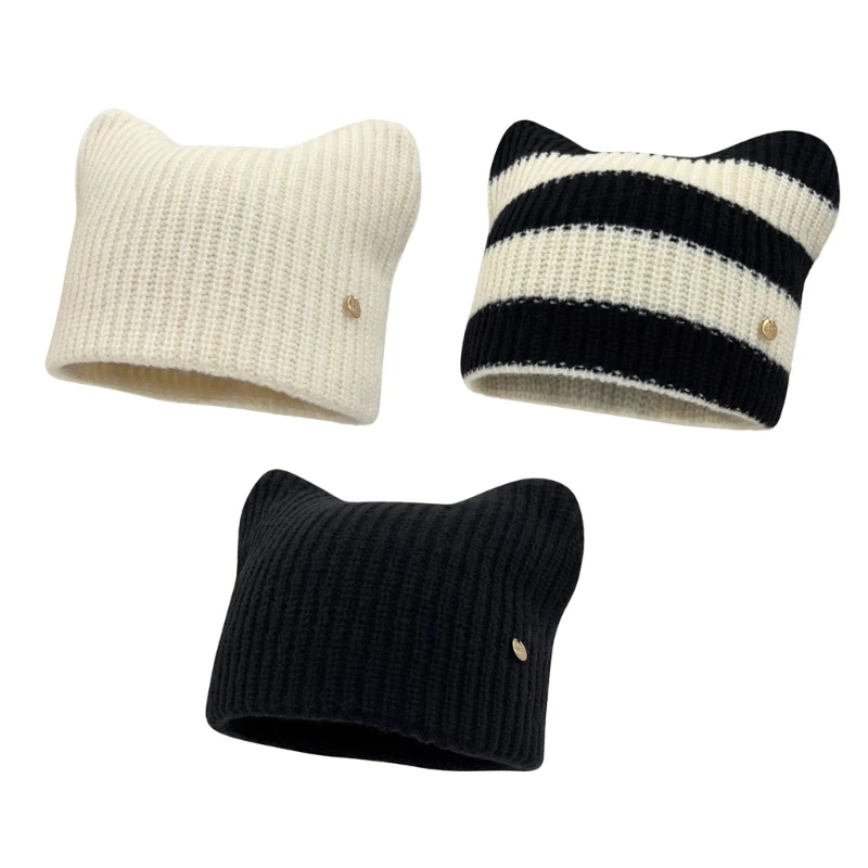 MXMB Cats Ears Pattern Hat Female Fashion Hat Women Ponytail Hat Elegant Stylish Hat
MXMB Cats Ears Pattern Hat Female Fashion Hat Women Ponytail Hat Elegant Stylish Hat
