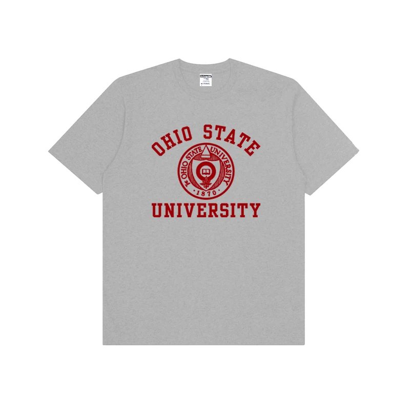 Хлопковая футболка свободного кроя Ohio State Universi, летняя мужская футболка ort Sve, удобный дышащий индивидуальный дизайн
Хлопковая футболка свободного кроя Ohio State Universi, летняя мужская футболка ort Sve, удобный дышащий индивидуальный дизайн