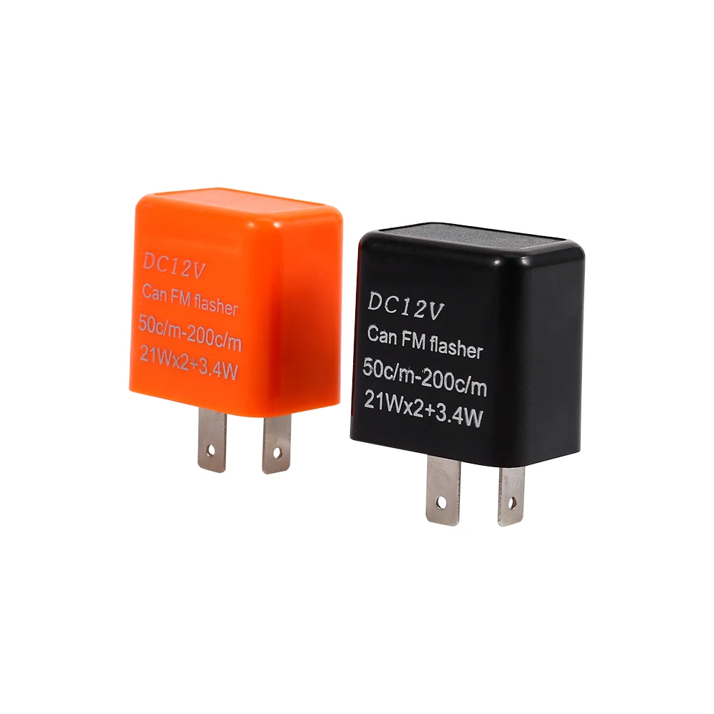 Motorcycle Turn Signal Indicator 2-Pin Speed Adjustable LED Flasher Relay 12V Turn Signal Indicator Flasher Relay
Motorcycle Turn Signal Indicator 2-Pin Speed Adjustable LED Flasher Relay 12V Turn Signal Indicator Flasher Relay