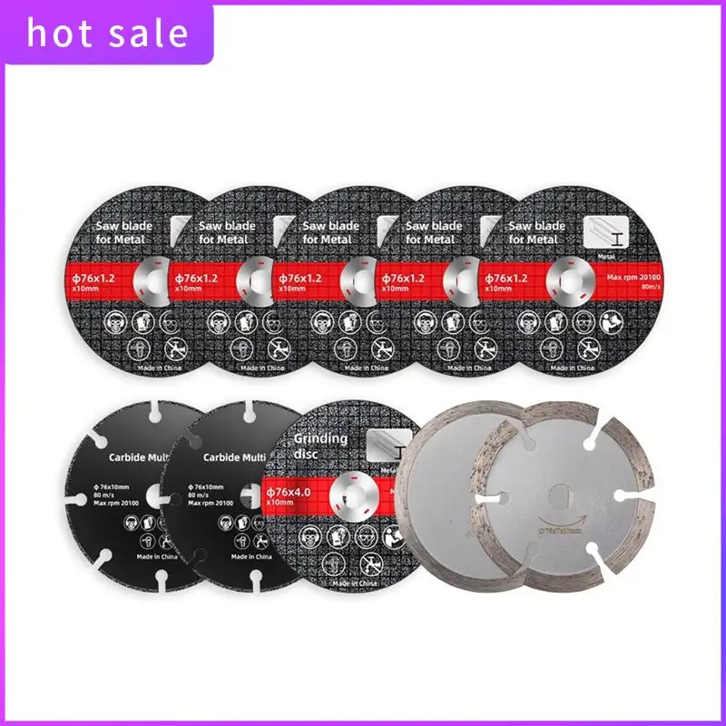 10Pcs 76Mm Saw Blade Electric Grinding Cutting Disc Rotary Tool Wood Cutting Electric Grinder Cutting Disc Circular
10Pcs 76Mm Saw Blade Electric Grinding Cutting Disc Rotary Tool Wood Cutting Electric Grinder Cutting Disc Circular