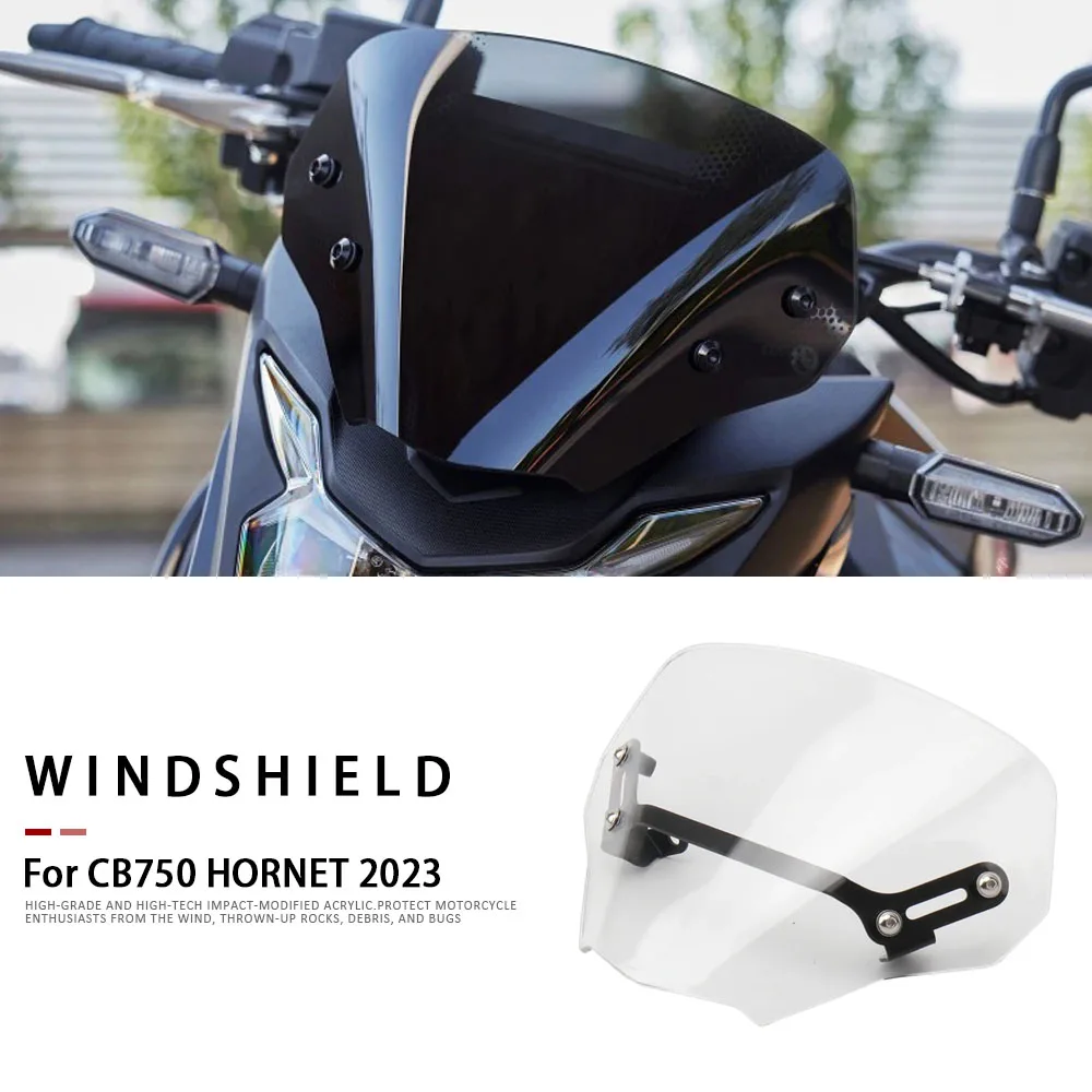 3 colors CB750 Hornet Motorcycle Accessories Windscreen Windshield Shield Screen with Bracket 2023 For Honda CB 750 HORNET
3 colors CB750 Hornet Motorcycle Accessories Windscreen Windshield Shield Screen with Bracket 2023 For Honda CB 750 HORNET