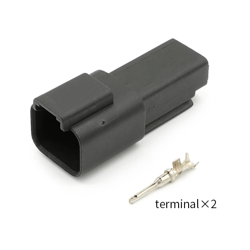 DT04-2P-E004 Deutsch Factory Car connector Male female docking 2pin black male head with terminal 1060-16-0122
DT04-2P-E004 Deutsch Factory Car connector Male female docking 2pin black male head with terminal 1060-16-0122