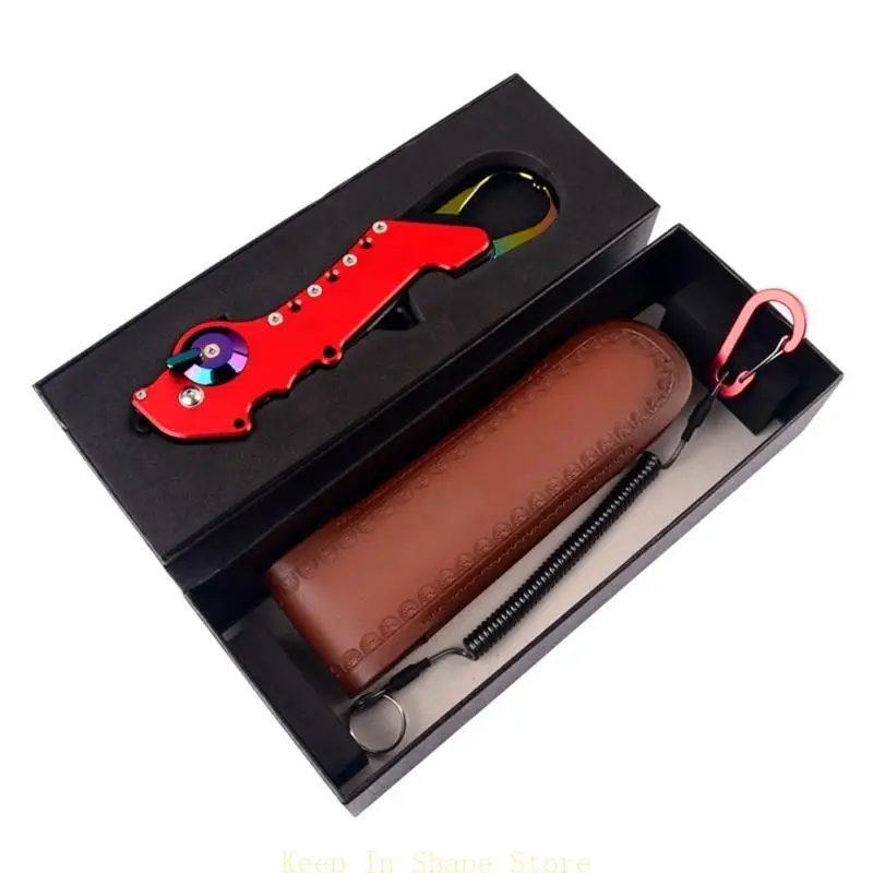 U1JC Fishing Gripper Portable Aluminum Alloy Fish Grip Lip Clamp Grabber Foldable Fish Controller Fishing Plier Accessories
U1JC Fishing Gripper Portable Aluminum Alloy Fish Grip Lip Clamp Grabber Foldable Fish Controller Fishing Plier Accessories