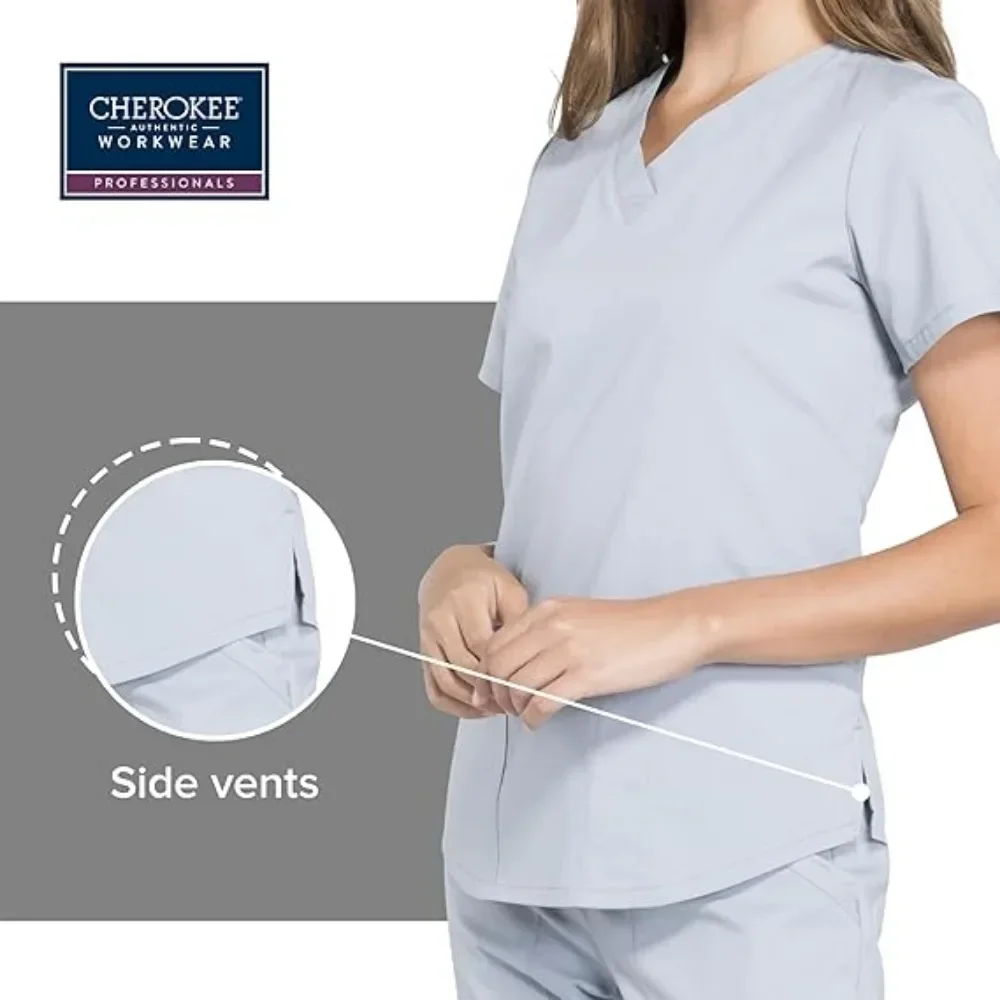 V-Neck Top Soft Stretch WW665 Natural Uniforms Scrubs for Women Workwear Professionals Unisex Scrub Set-Top and Pant Set
V-Neck Top Soft Stretch WW665 Natural Uniforms Scrubs for Women Workwear Professionals Unisex Scrub Set-Top and Pant Set