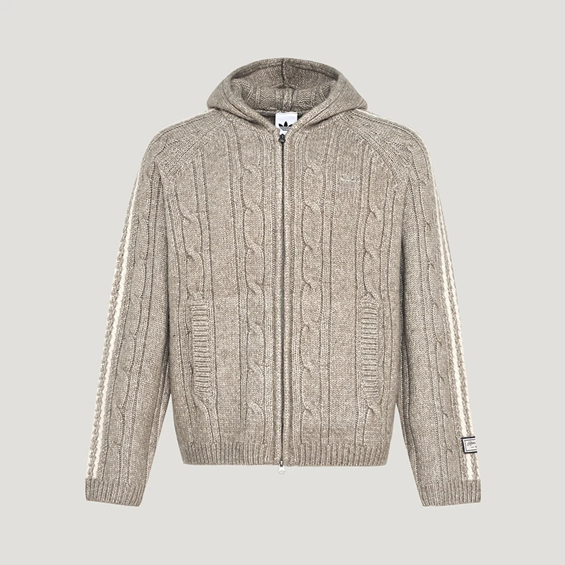 Adidas Authentic Three Leaves Men's Knitted Hooded Warm Sweater Jacket KU5618
Adidas Authentic Three Leaves Men's Knitted Hooded Warm Sweater Jacket KU5618