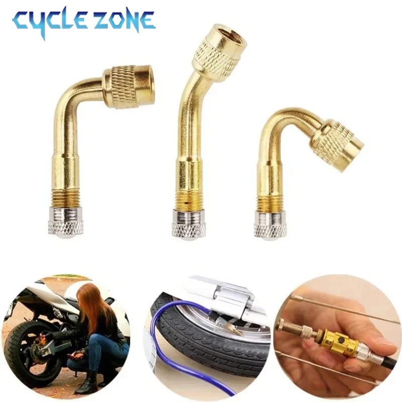 45°/90°/135° Angle Bent Valve Adaptor Tyre Tube Valve Extension Cycling Adapter for Motorcycle MTB Bike Tyre Valve Extension
45°/90°/135° Angle Bent Valve Adaptor Tyre Tube Valve Extension Cycling Adapter for Motorcycle MTB Bike Tyre Valve Extension