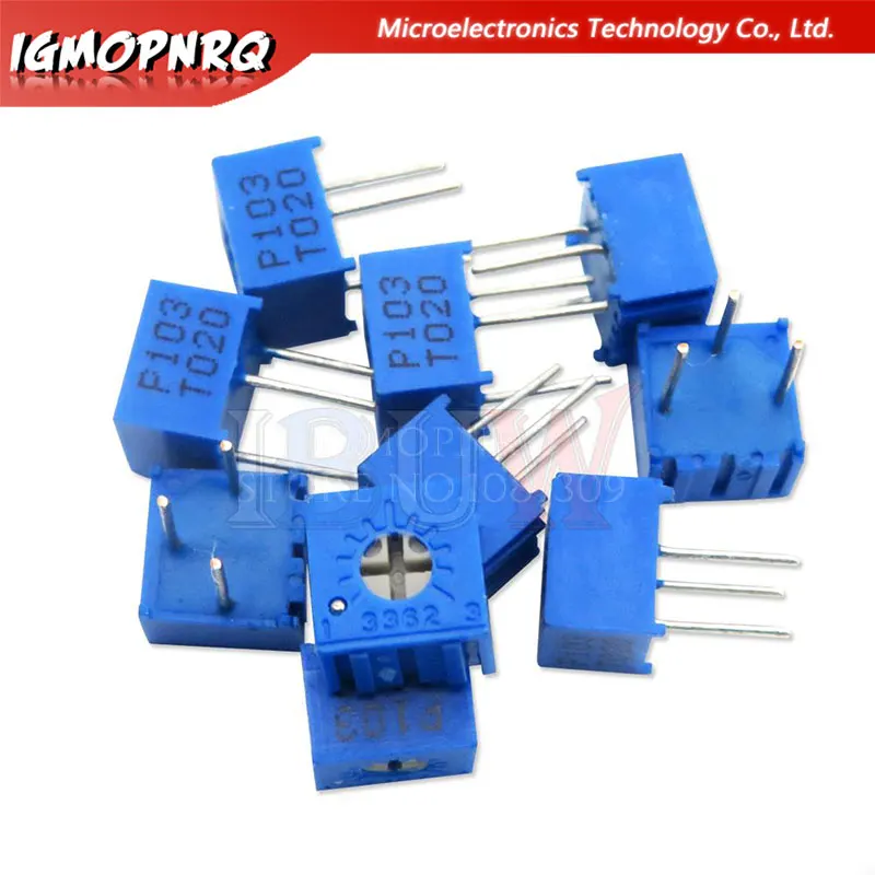 10PCS 3362P resistance 101 201 501 102 202 502 103 Trimpo Trimmer Potentiometer 3362 500R 1K 2K 5K 10K 20K 50K 100K
10PCS 3362P resistance 101 201 501 102 202 502 103 Trimpo Trimmer Potentiometer 3362 500R 1K 2K 5K 10K 20K 50K 100K