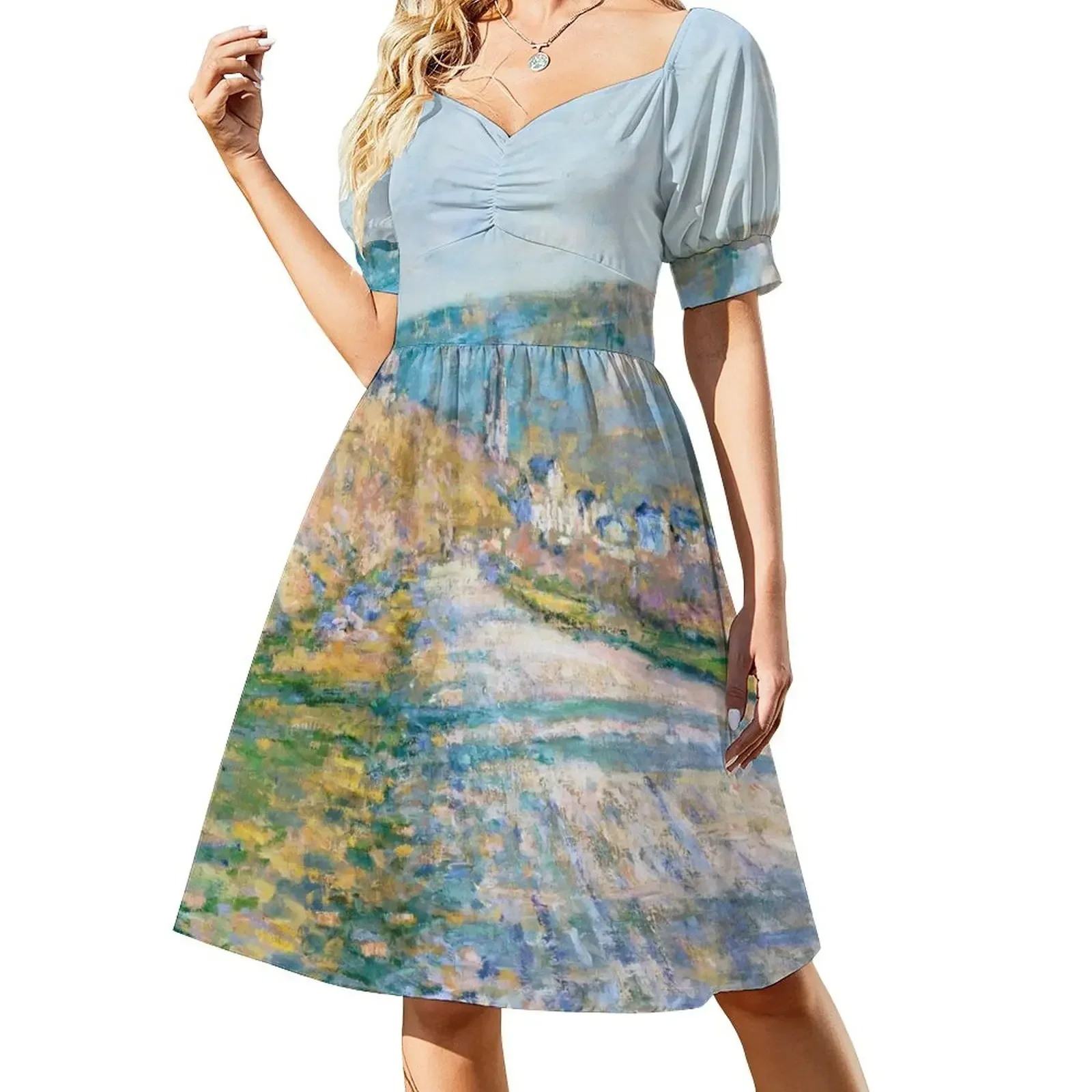 Claude Monet - The Road to Vétheuil Sleeveless Dress luxury woman party dress Women's summer long dress prom dresses 2025
Claude Monet - The Road to Vétheuil Sleeveless Dress luxury woman party dress Women's summer long dress prom dresses 2025