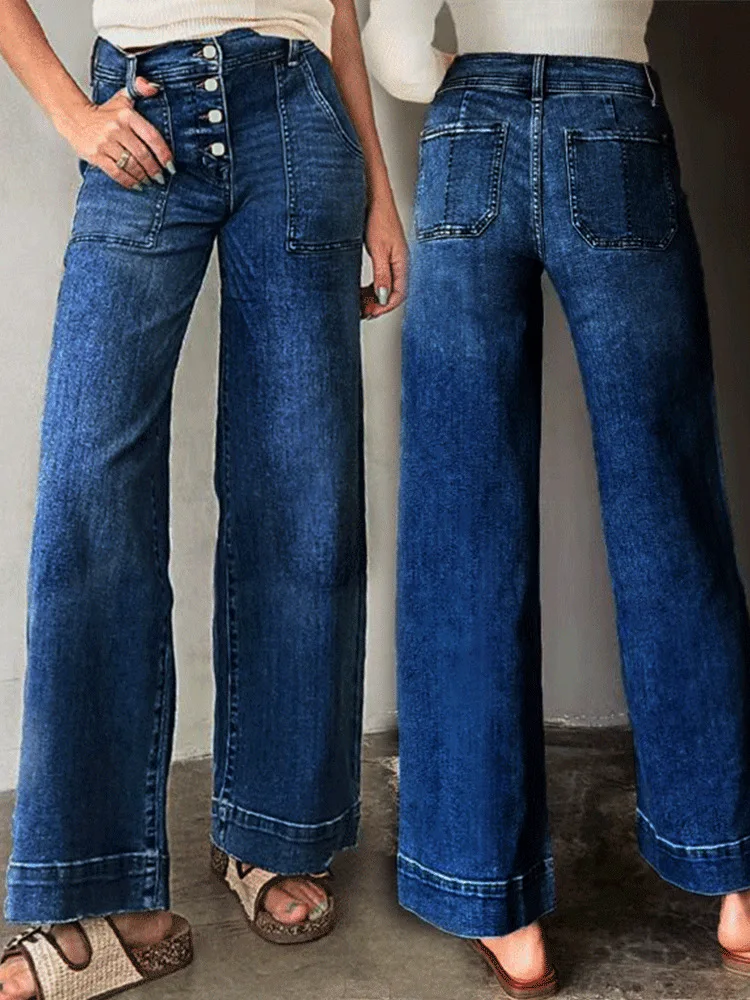 Y2K Women Pants Autumn Casual Slim Fit Straight Leg European American Spliced Versatile Jeans
Y2K Women Pants Autumn Casual Slim Fit Straight Leg European American Spliced Versatile Jeans